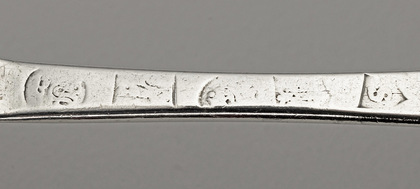Early Georgian Provincial Rat Tail Hanoverian Britannia Silver Tablespoon - Exeter, Thomas Salter